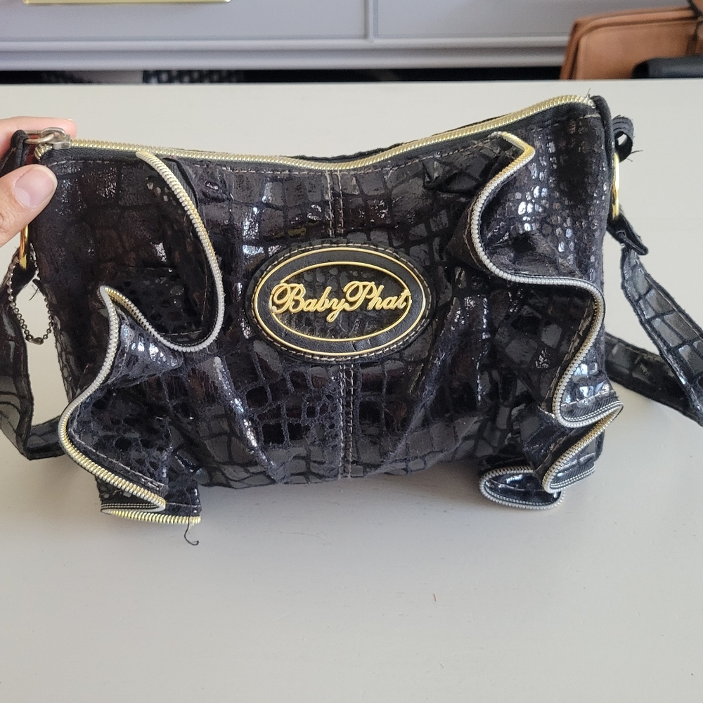 Baby Phat Black Crossbody Bag 👜